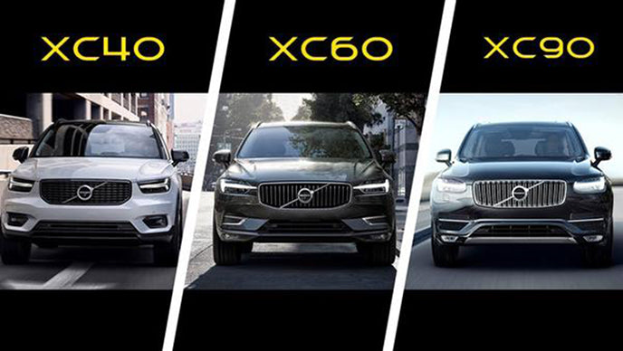 SO SÁNH KÍCH THƯỚC TỔNG THỂ CỦA VOLVO XC60 VÀ XC90